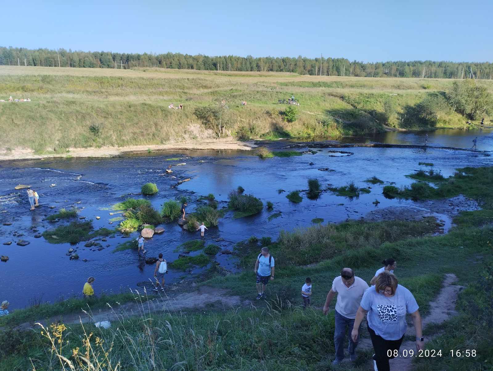 Большой Саблинский водопад